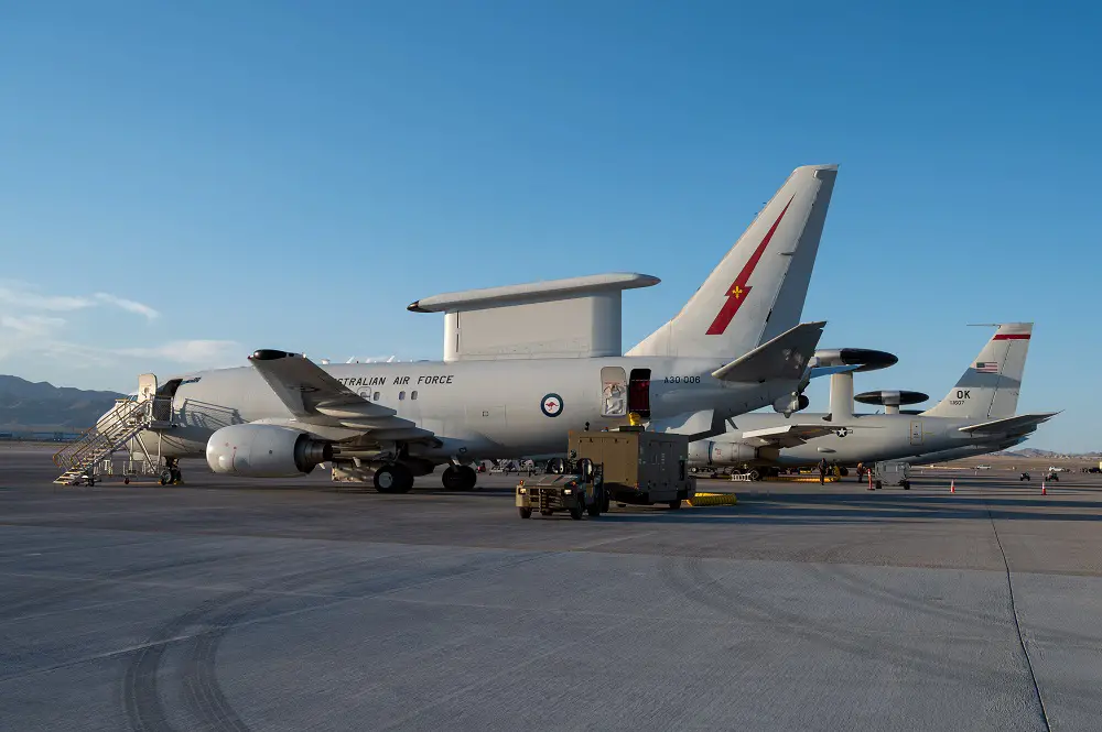 Royal Australian Air Force No. 2 Squadron Brings E-7A Wedgetail to Weapons School’s INTegration