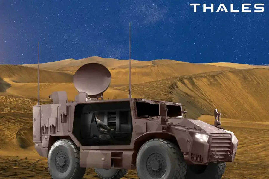 Thales Awarded Contract to Equip French Army Serval with Syracuse IV Satcom Station