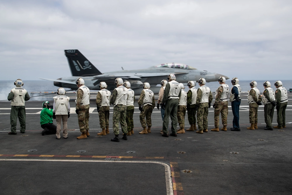 US Navy Carrier Strike Group and Ecuadorian Navy Conduct Bilateral Exercises