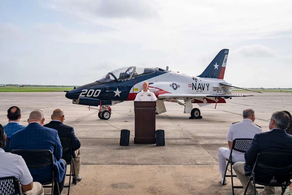 US Navy Training Air Wing 2 Completes One Million Hours in T-45 Goshawk