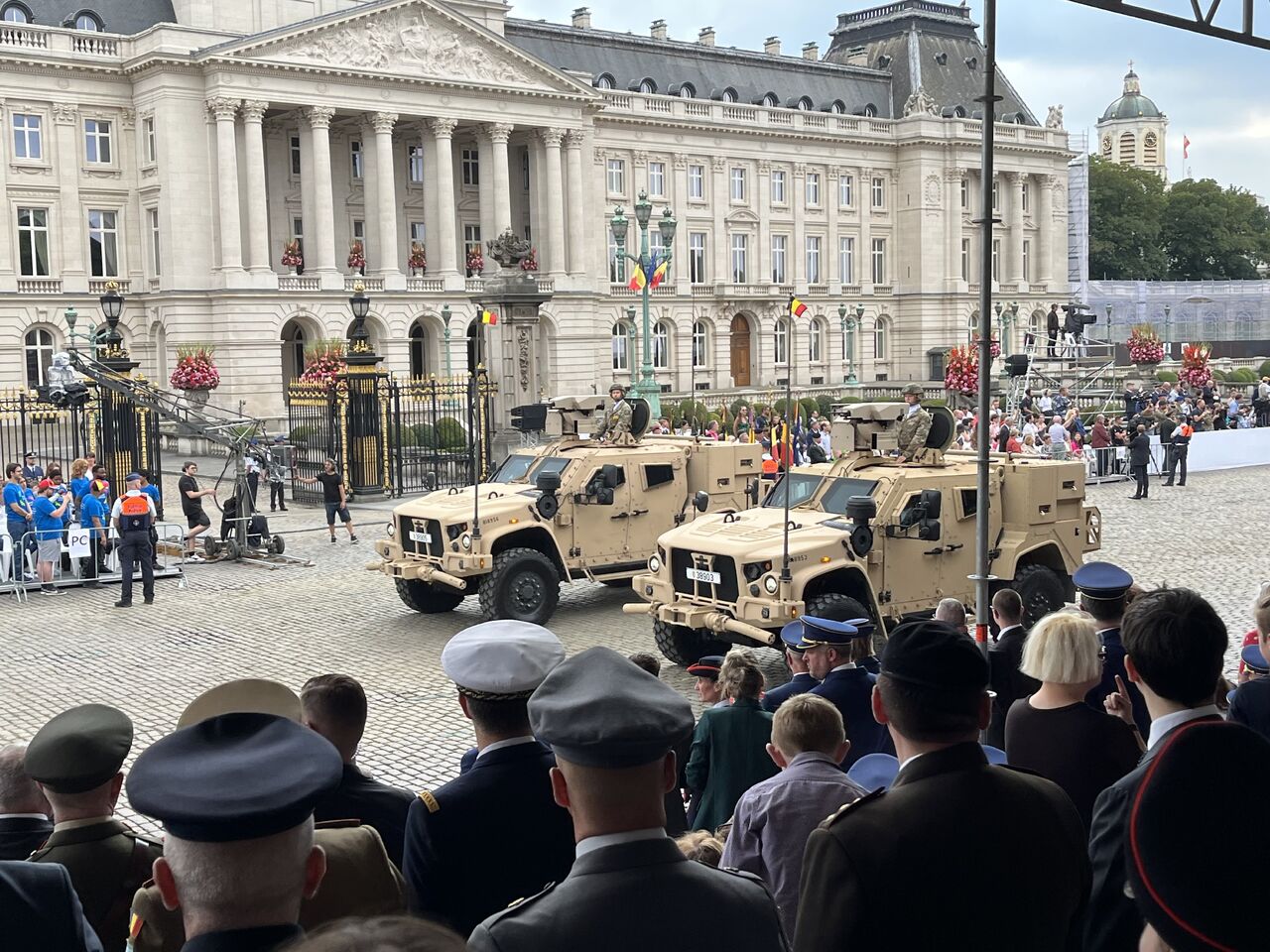 Belgian Land Component Oshkosh Defense Joint Light Tactical Vehicles (JLTVs)