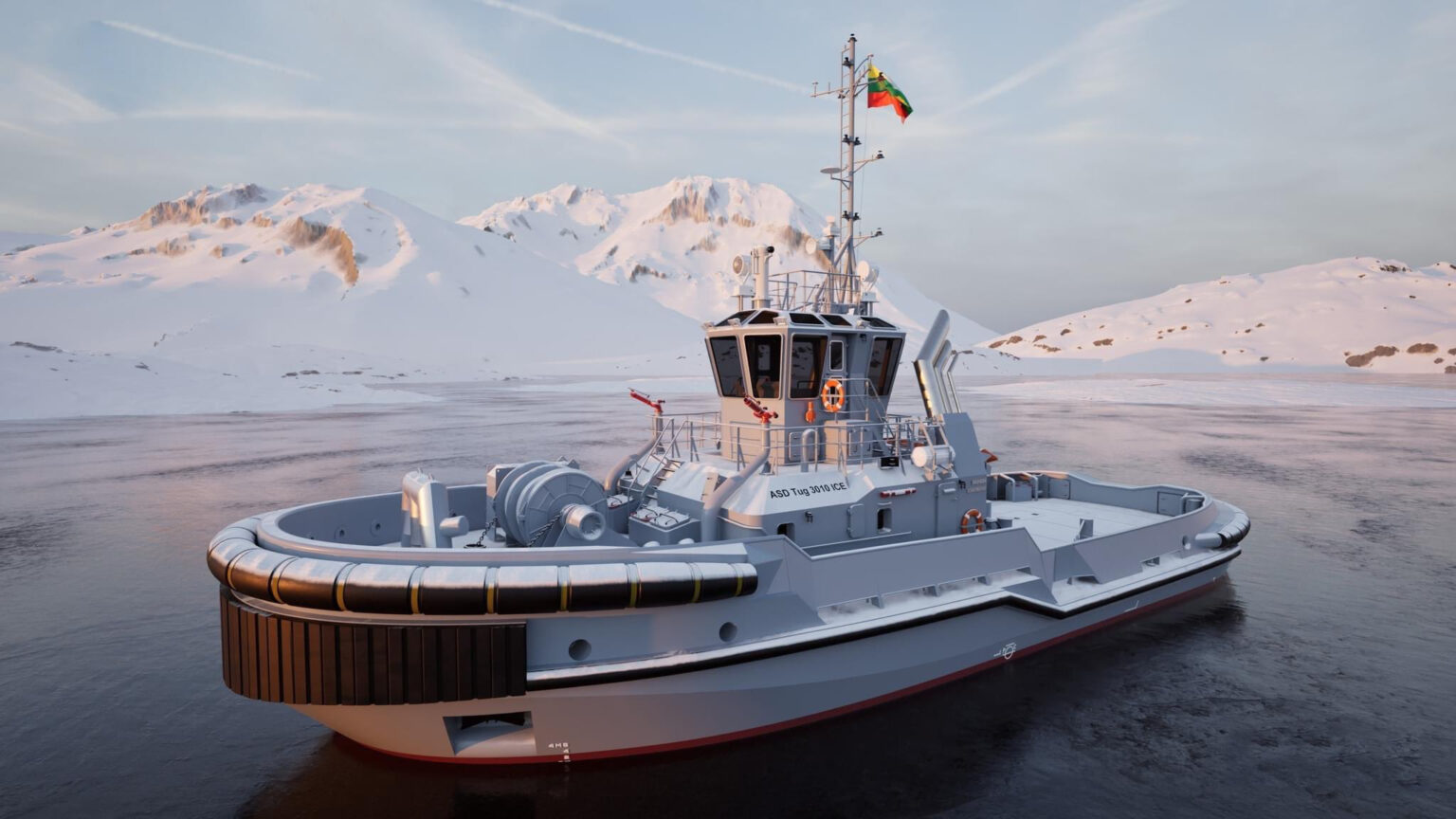 Damen Group Signs with Lithuanian Ministry of National Defence for ASD Tug 3010