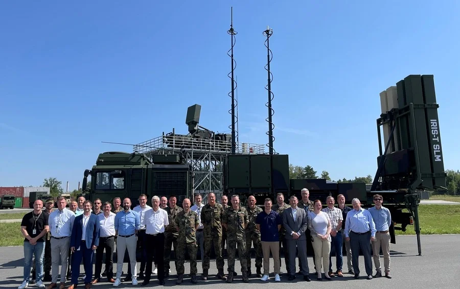 Diehl Defence Delivers First IRIS-T SLM Air Defense System to German Armed Forces