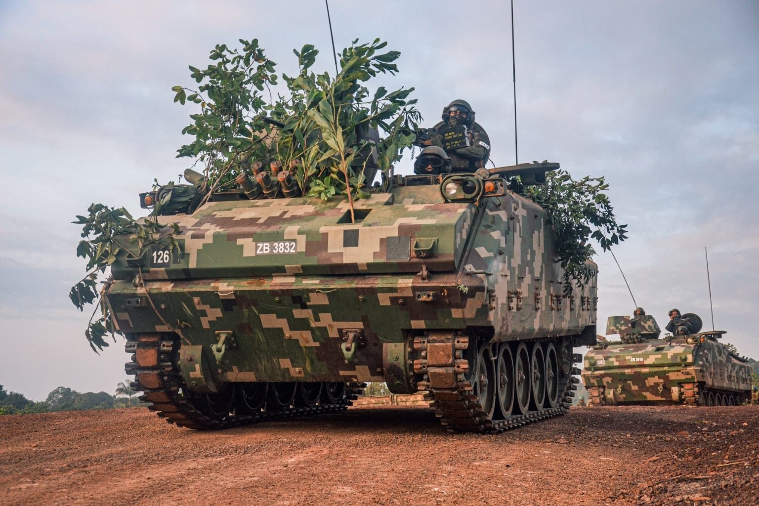 Malaysian Army K200A1 KIFV (MIFV) armored personnel carrier