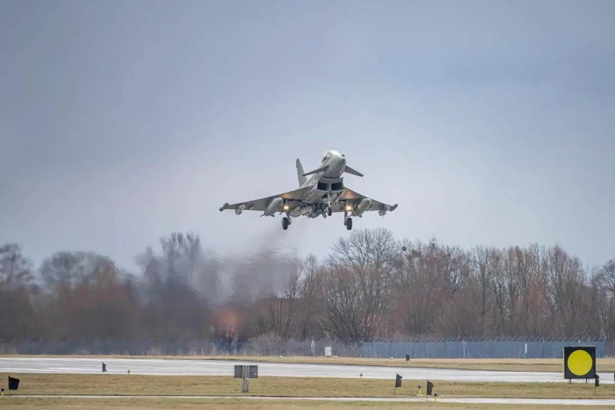 Italian Air Force Takes OIver Baltic Air Policing in Lithuania