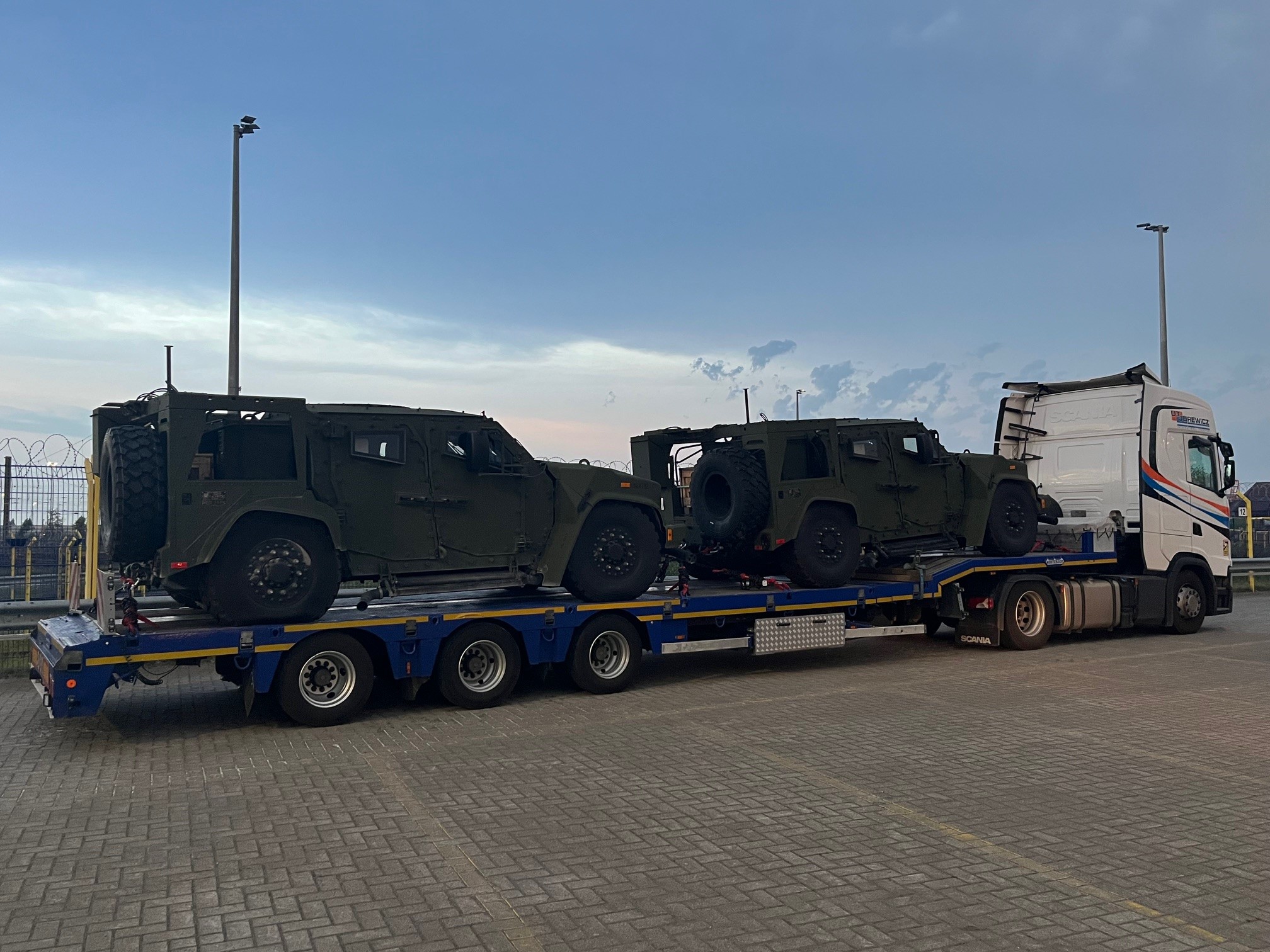 Lithuania Receives New Batch of Joint Light Tactical Vehicles (JLTVs) from the United States