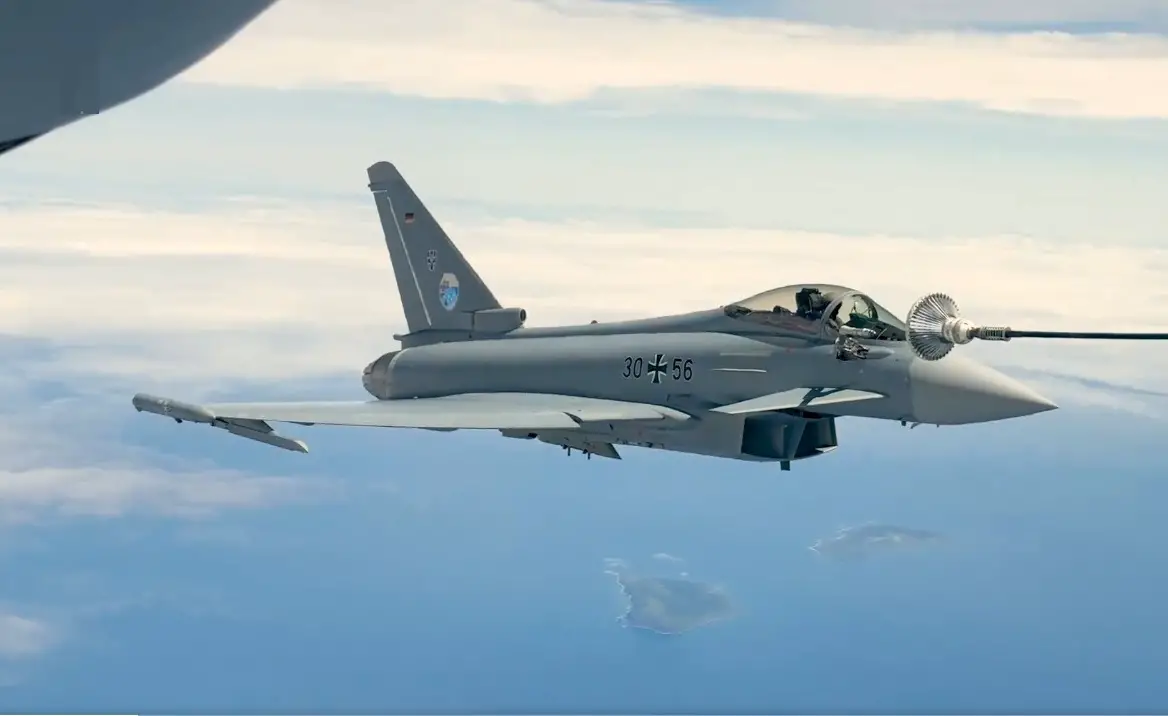 Metrea Commercial Refueling Enables German Air Force Eurofighter Record 10.5 Hour Flight