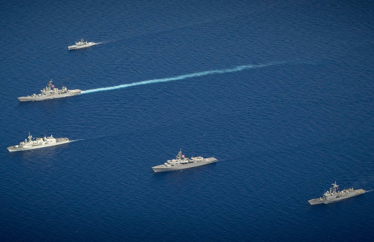 NATO Standing Naval Forces Conduct PASSEX with Japan Maritime Self-Defense Force