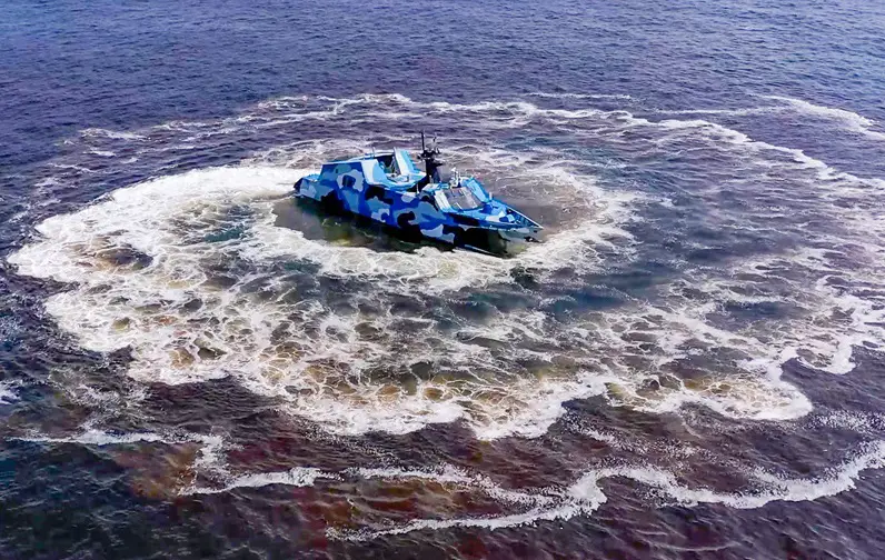 The Chinese People's Liberation Army Navy Type 22 Missile Boat