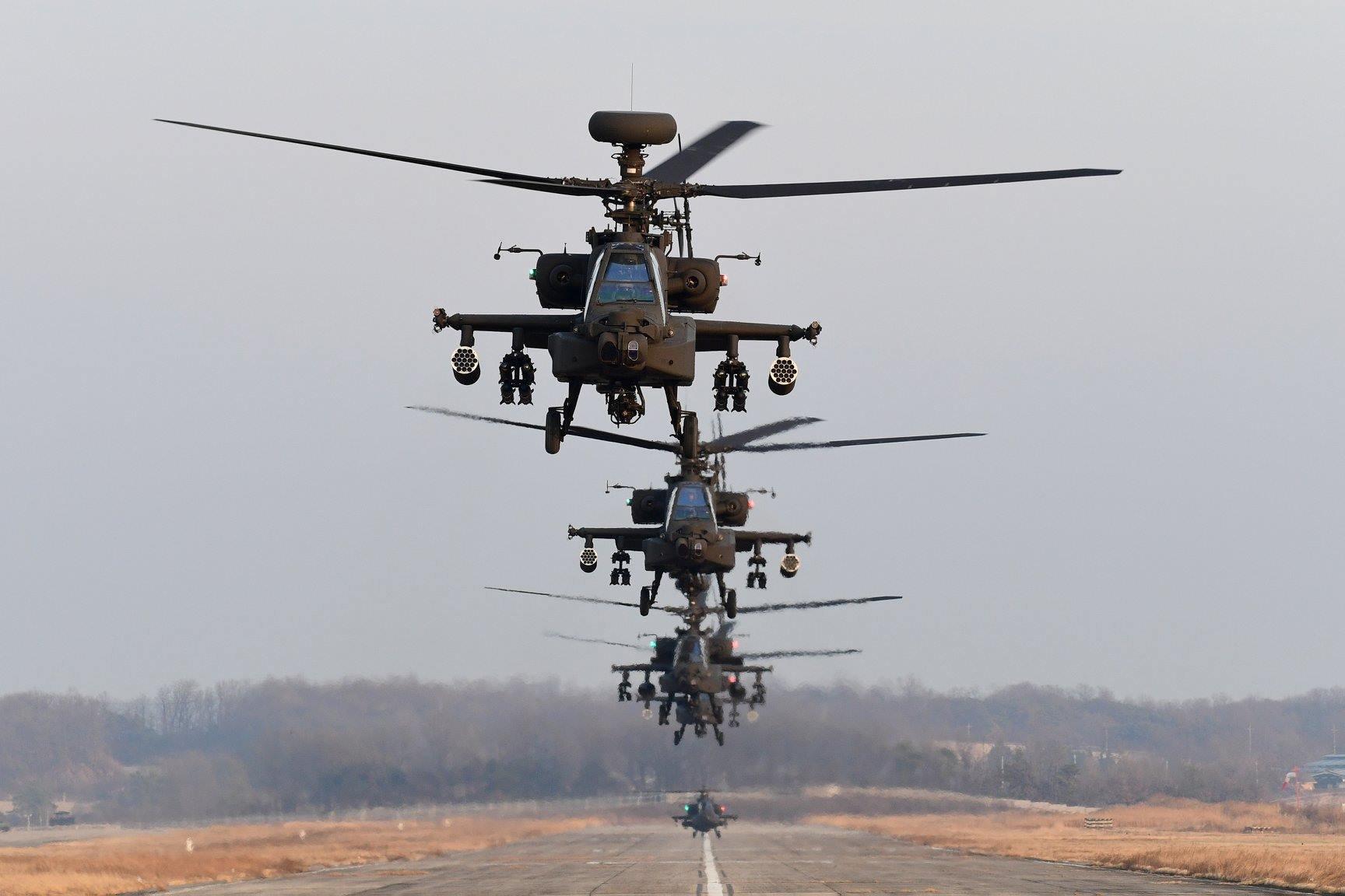 Republic of Korea Army AH-64E Apache Guardian Attack Helicopter