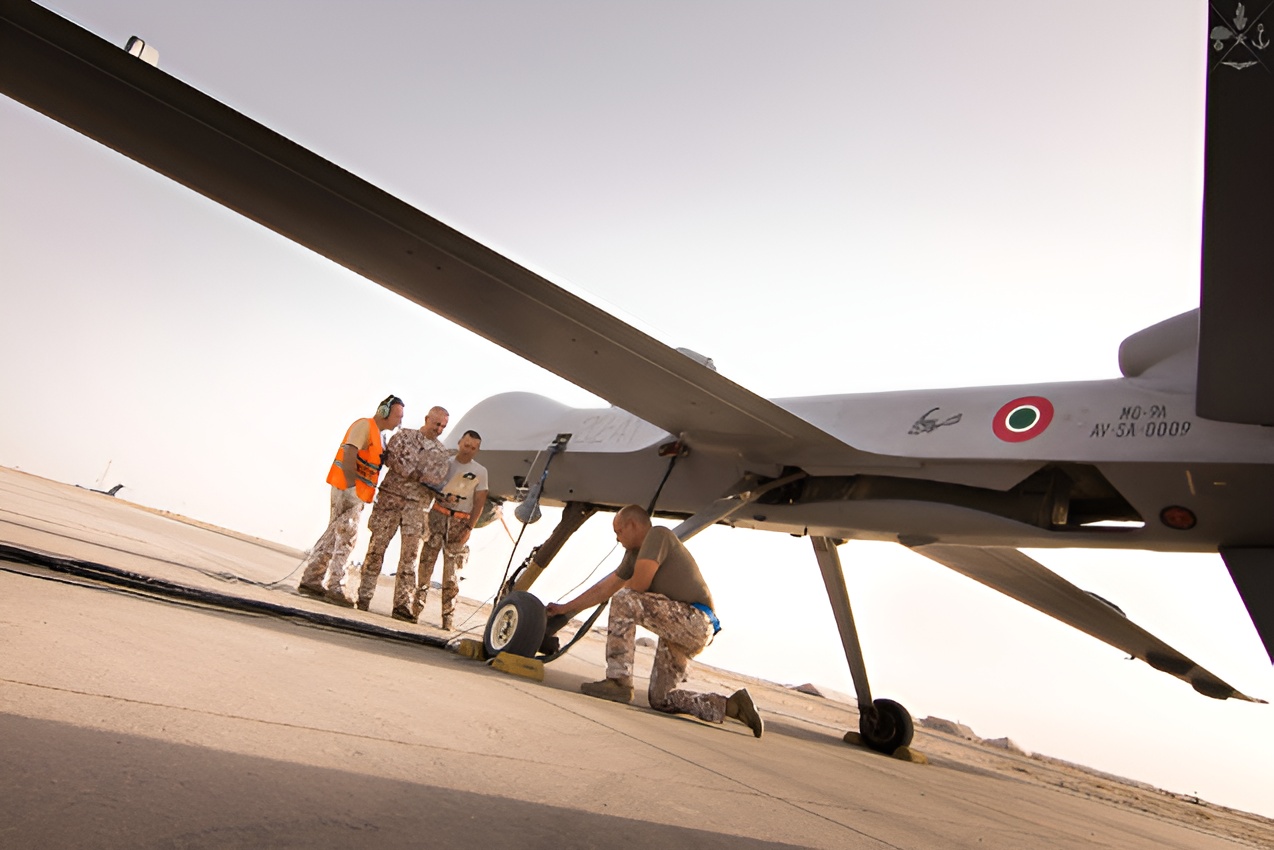 Italian Air Force GA-ASI MQ-9A Reaper Block 5 Unmanned Aerial Systems