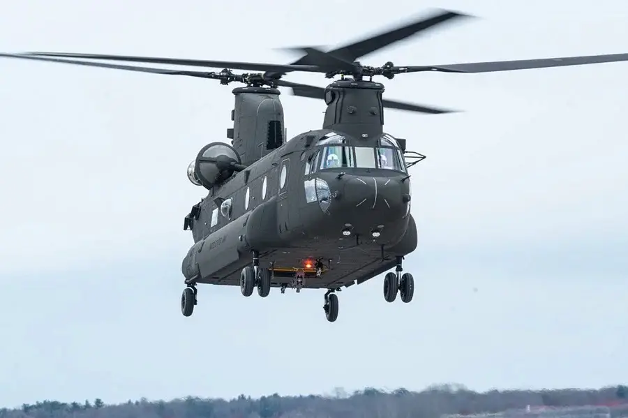 Boeing CH-47F Block II Chinook Heavy-lift Transport Helicopter