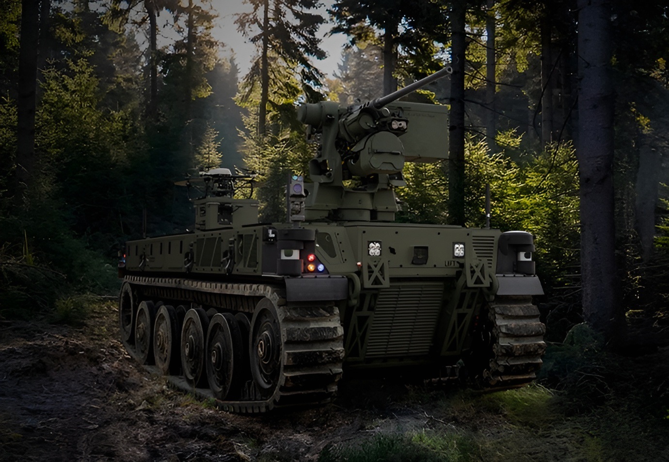 The Oshkosh Defense Robotic Combat Vehicle (RCV)