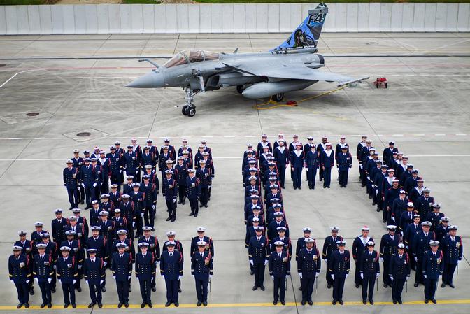 France Navy Rafale M Carrier-based Multirole Fighter Marks Two Decades of Operational Service