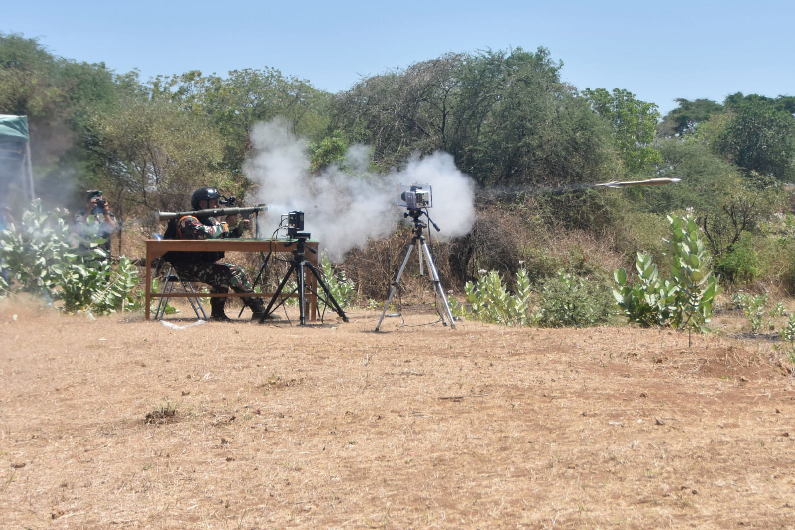 Indonesian Marine Corps Conducts Functionality Test for New Anti-Tank Grenade Launchers