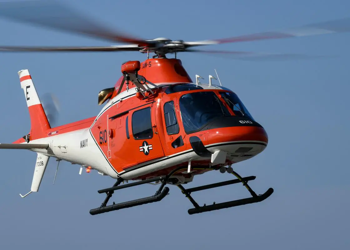 Leonardo Celebrates 100th Delivery of TH-73A Thrasher Helicopter to US Navy