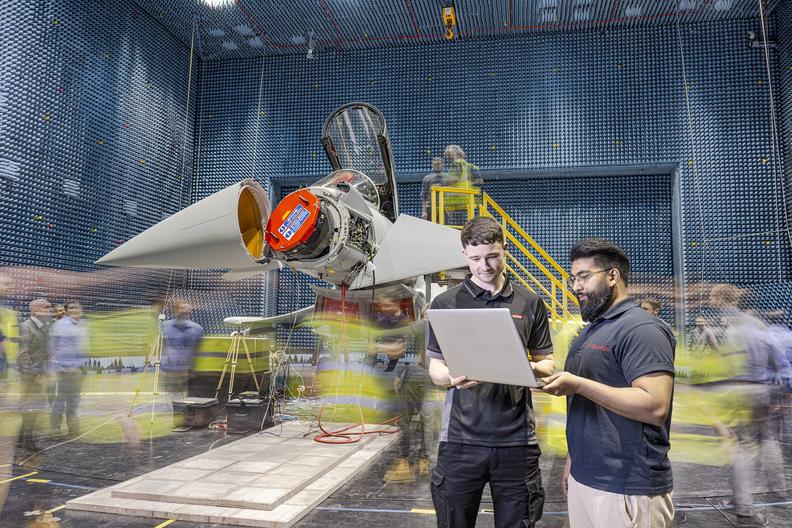 New Royal Air Force Typhoon ECRS Mark 2 Radar Takes To Skies