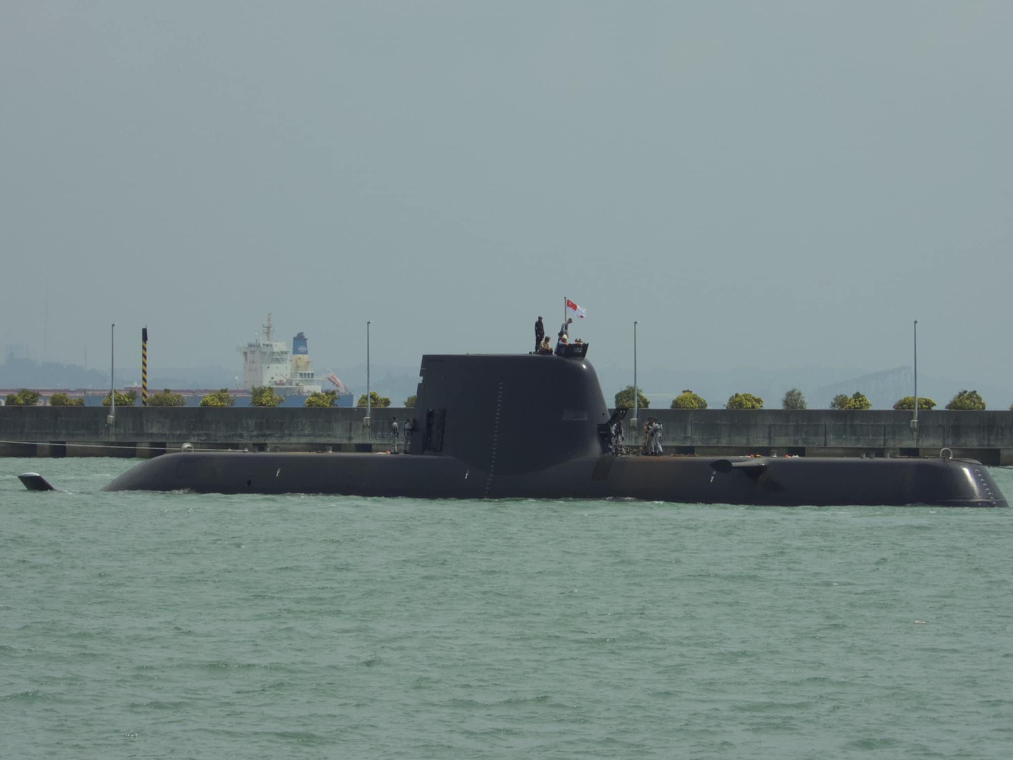 Republic of Singapore Navy Welcomes Home Diesel-electric/AIP Attack Submarine RSS Invincible