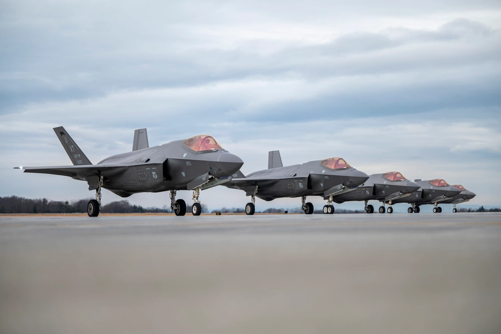 Vermont Air National Guard Airmen and F-35 Lightning II Aircraft Train in Austria