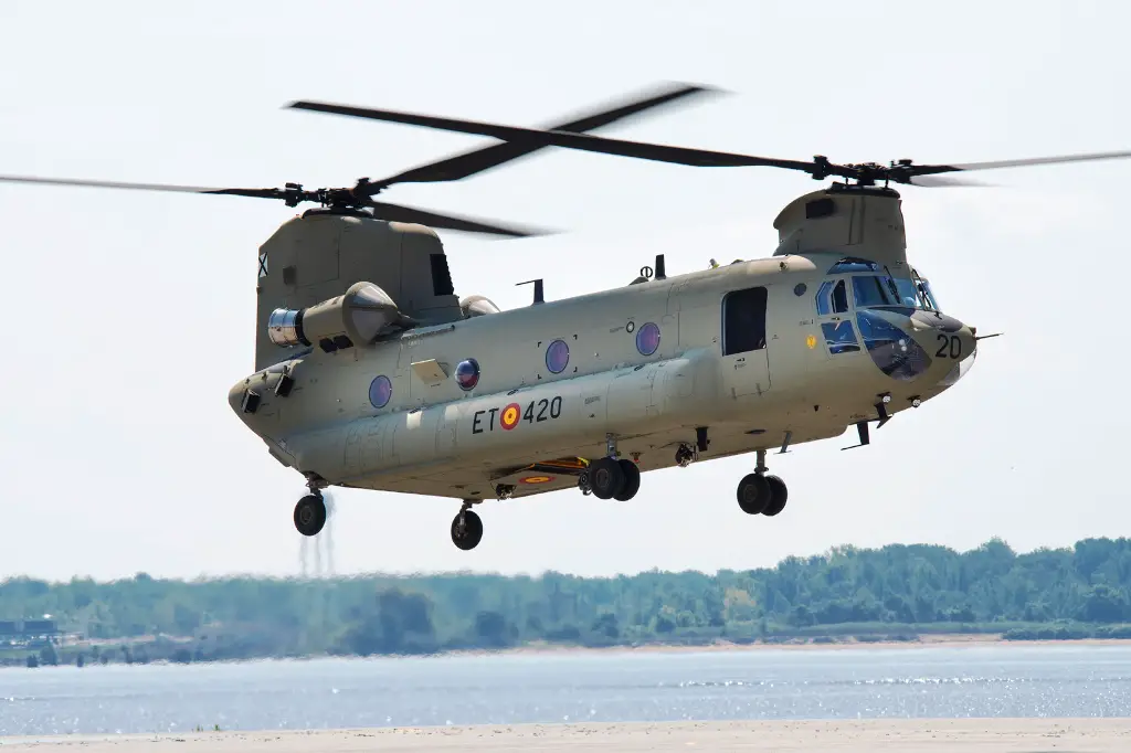 Boeing Delivers 17th CH-47F Chinook Block I Transport Helicopter to the Spanish Army