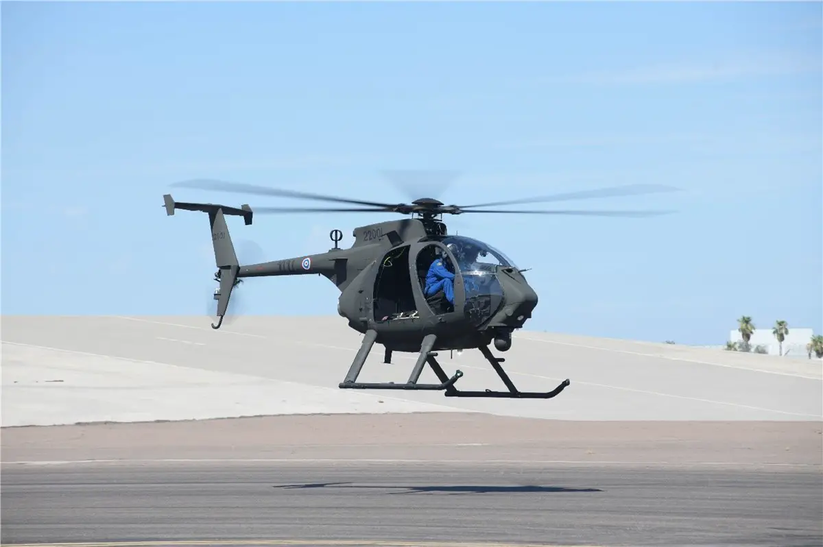 Boeing Conducts First Flight of Thailand’s First AH-6i Little Bird Light Attack Helicopter