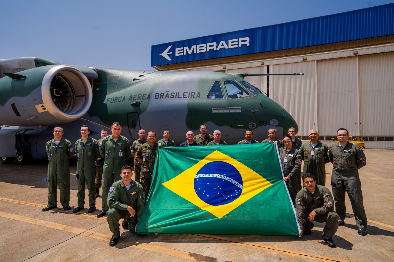 Embraer Delivers the Seventh C-390 Millennium Multi-mission Aircraft to the Brazilian Air Force