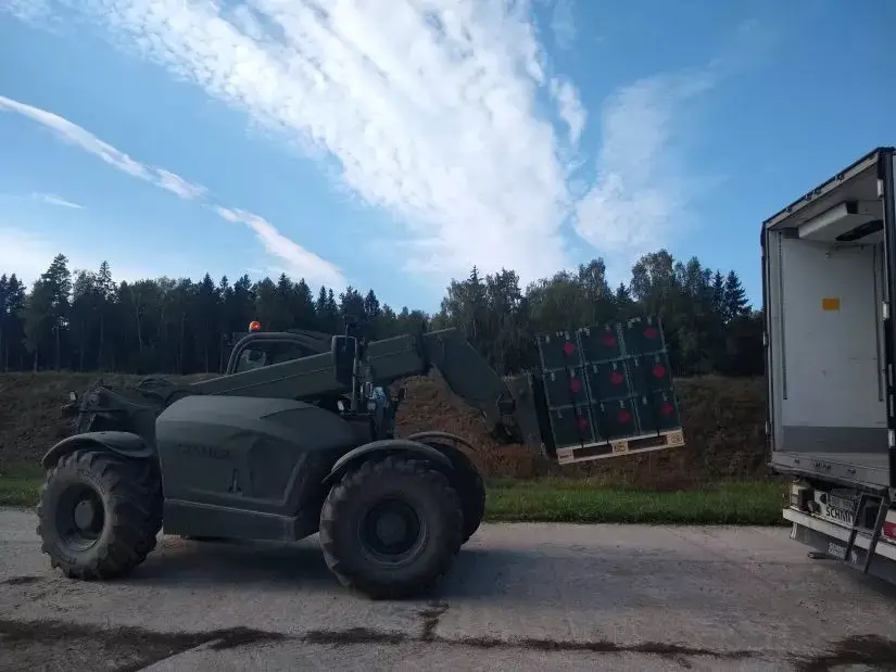 Finnish Company Forcit Defence Delivers Sentry ATM Anti-tank Mines to Lithuanian Army