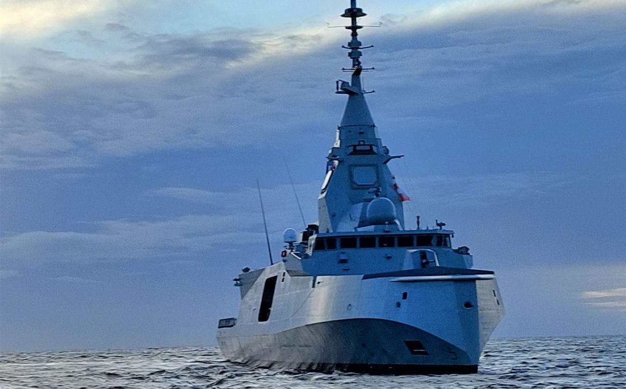 French Navy's First FDI Frigate Amiral Ronarc'h (D660) Begins Sea Trials