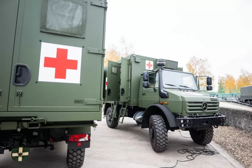 Lithuanian Armed Forces Receive New Unimog U5000 Trucks