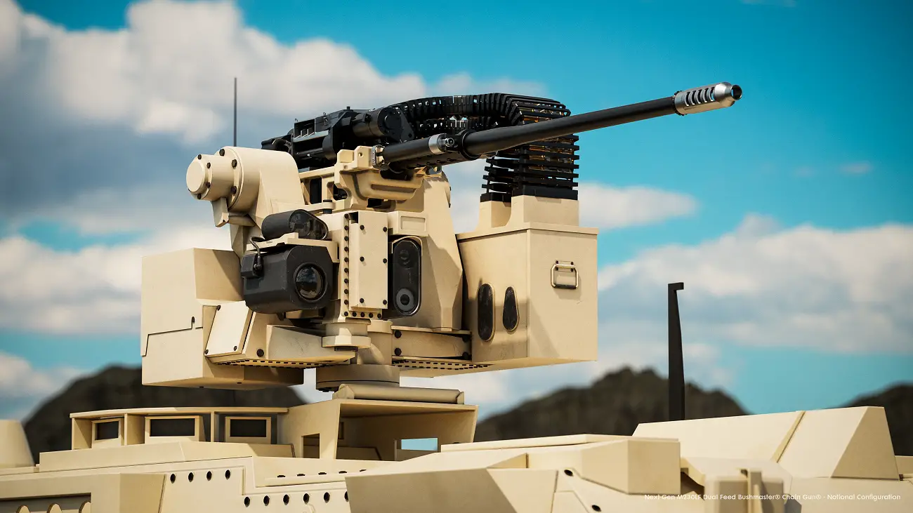 Northrop Grumman Unveils the Next Generation of M230LF Dual Feed Bushmaster Chain Gun