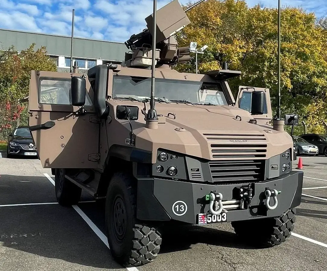 Luxembourg Armed Forces Provides CLRV Demonstration at NSPA HQs