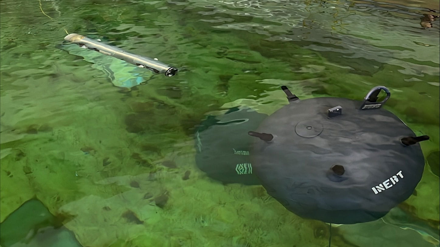 Raytheon Completes Hydrodynamic Testing for the Barracuda Mine Neutralization System