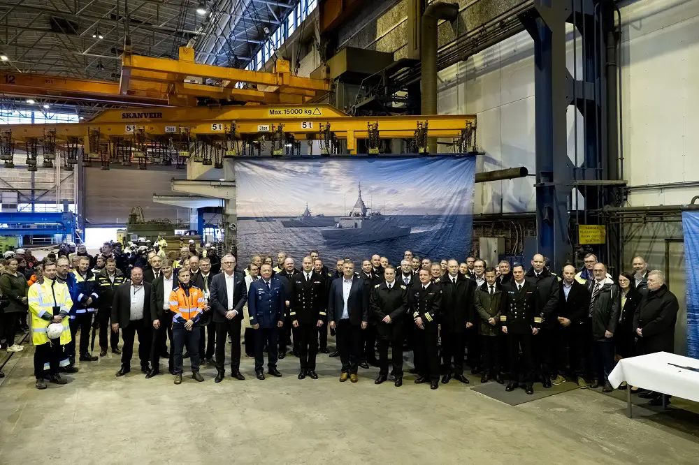 RMC Begins Building Second Finnish Navy Pohjanmaa-class Multi-purpose Corvette