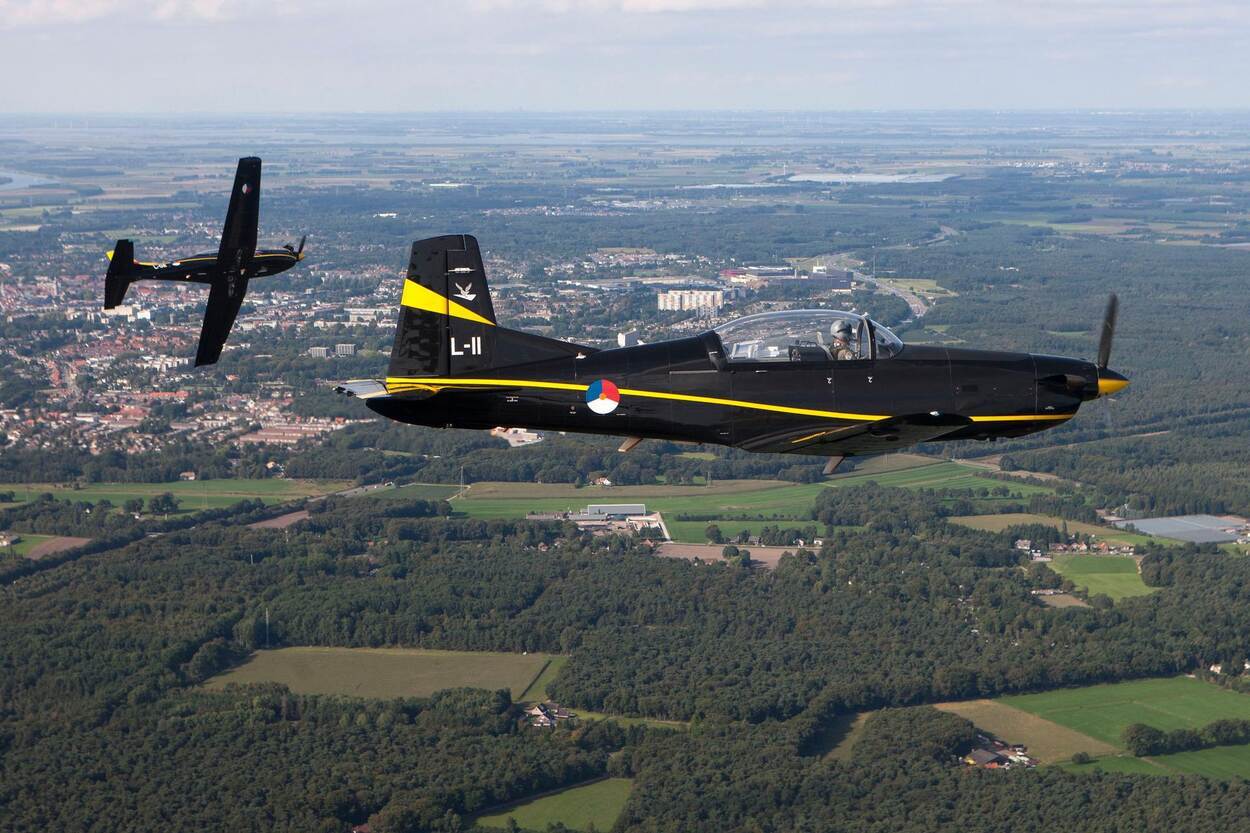 Royal Netherlands Air Force Upgrades Training Aircraft with Pilatus PC-7 MKX Aircraft