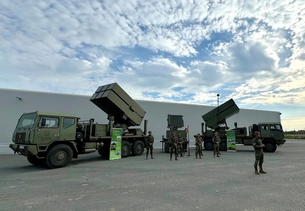 Spanish NASAMS Air Defense System Supports the Protection of Estonian Airspace