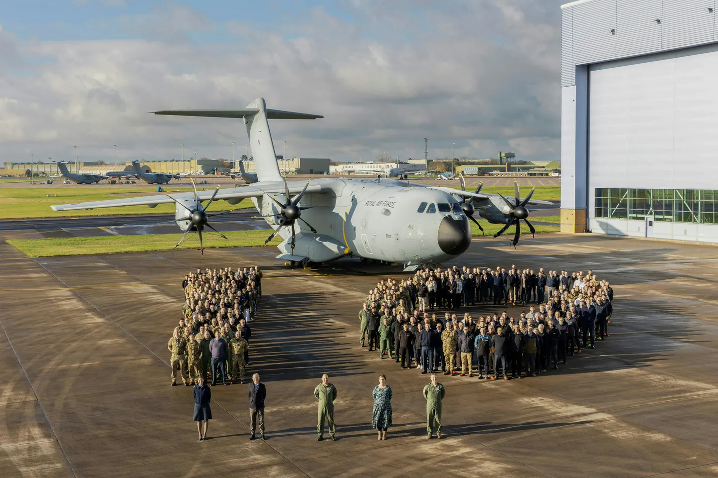 Airbus A400M Atlas Celebrates 10 Years of Service with Royal Air Force