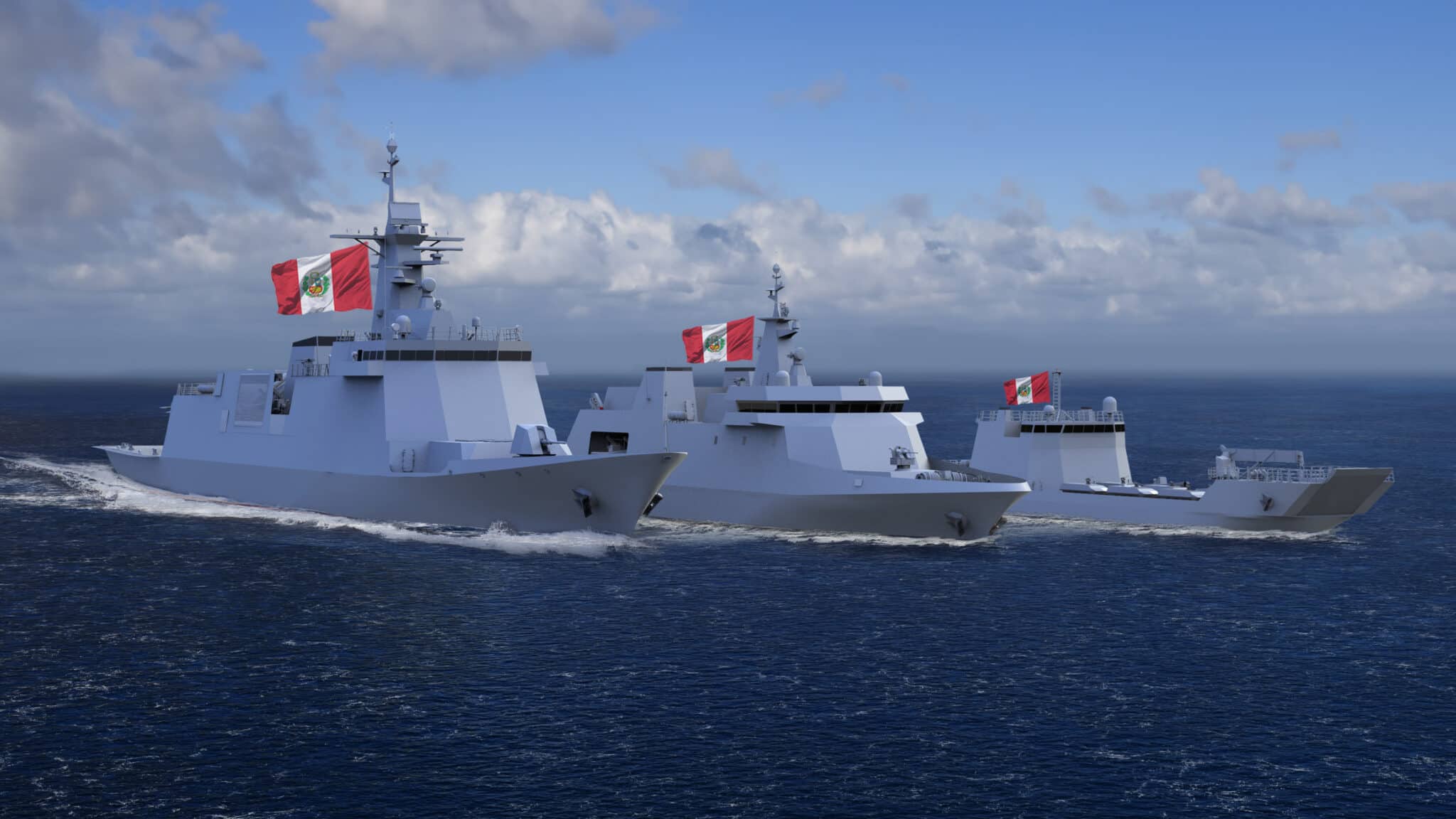 Kongsberg Maritime Propulsion Selected for New Peruvian Navy Frigate Programme