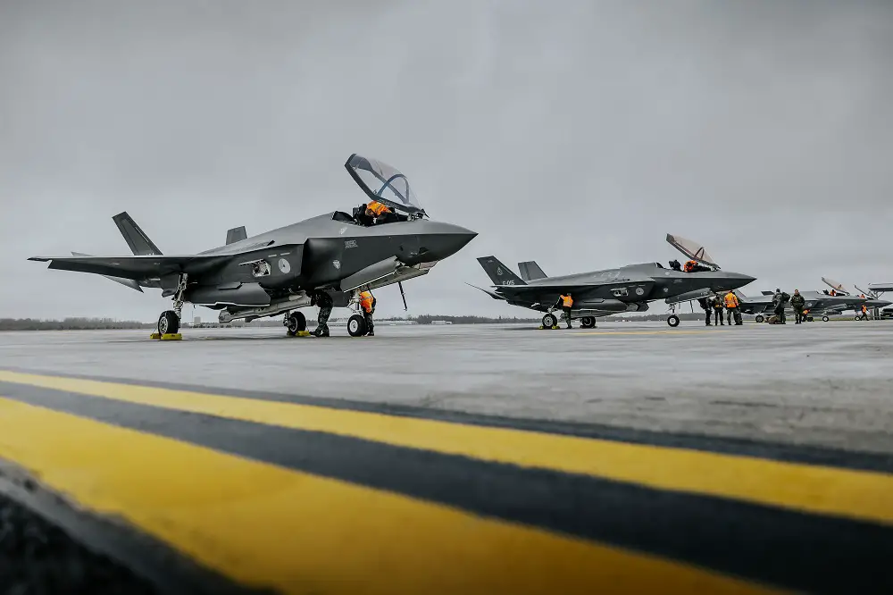 Royal Netherlands Air Force Deploys F-35A Fighters to Estonia to Strengthen NATO’s Eastern Flank