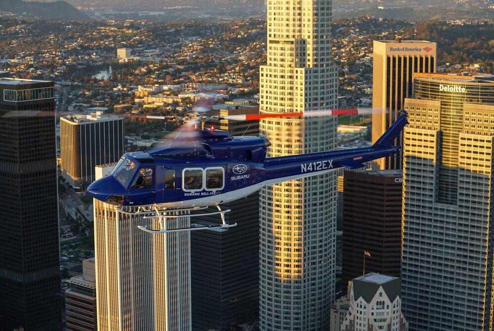 SUBARU Bell 412EPX Multipurpose Utility Helicopter. (Photo by SUBARU)