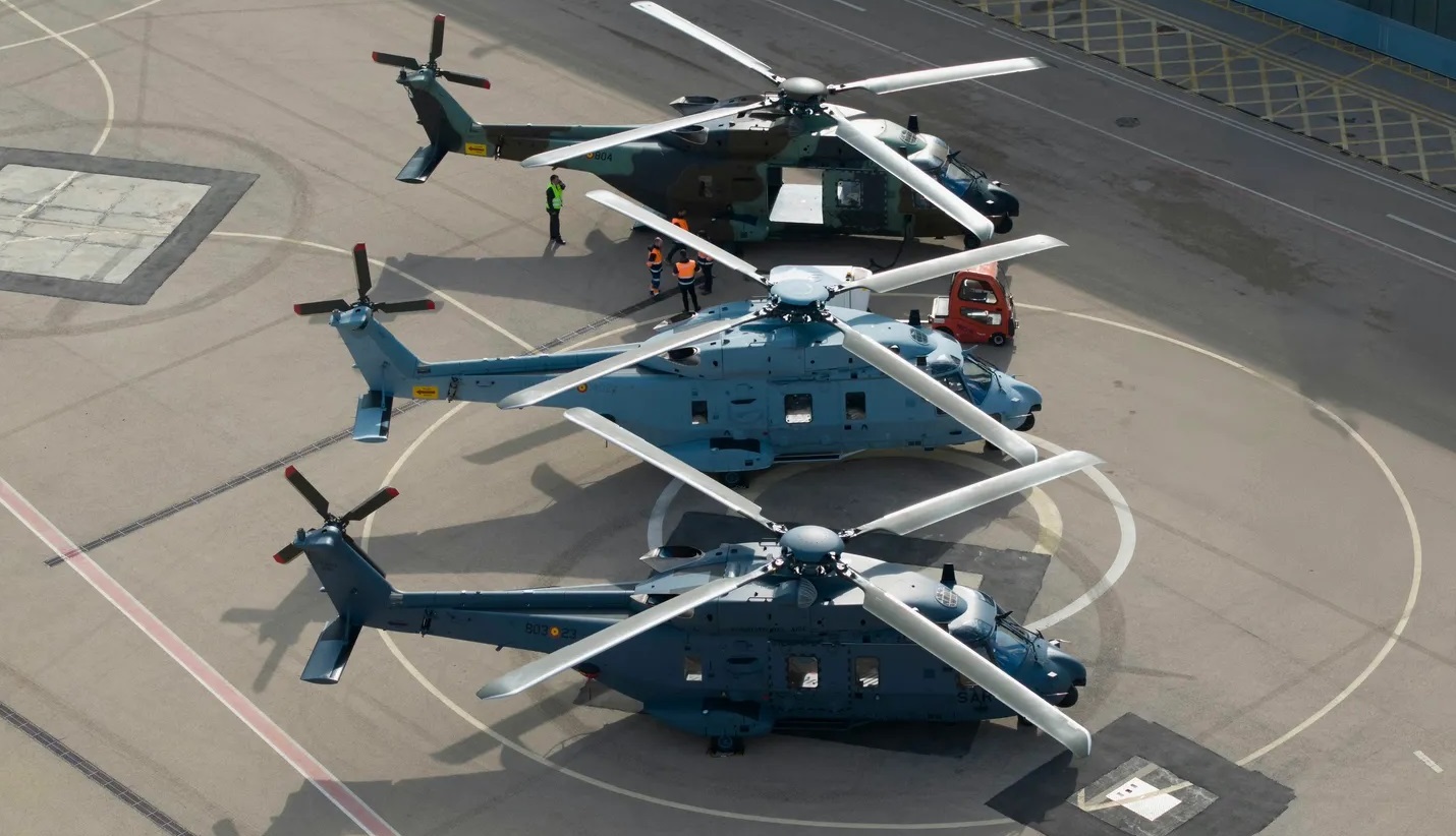 Airbus Delivers First Standard 3 Configured NH90 to Spain