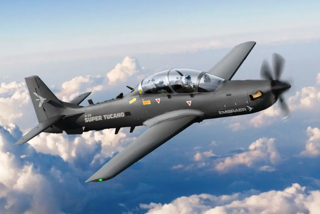 Embraer Sells Four A-29 Super Tucano Aircraft to A New Customer in Africa