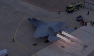 Turkish Fighter KAAN Successfully Completes Twin Engine Afterburner Test