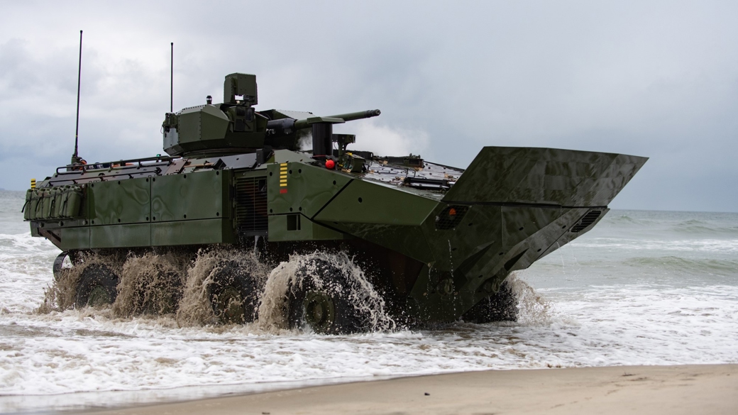 The U.S. Marine Corps Amphibious Combat Vehicle 30mm program (ACV-30)
