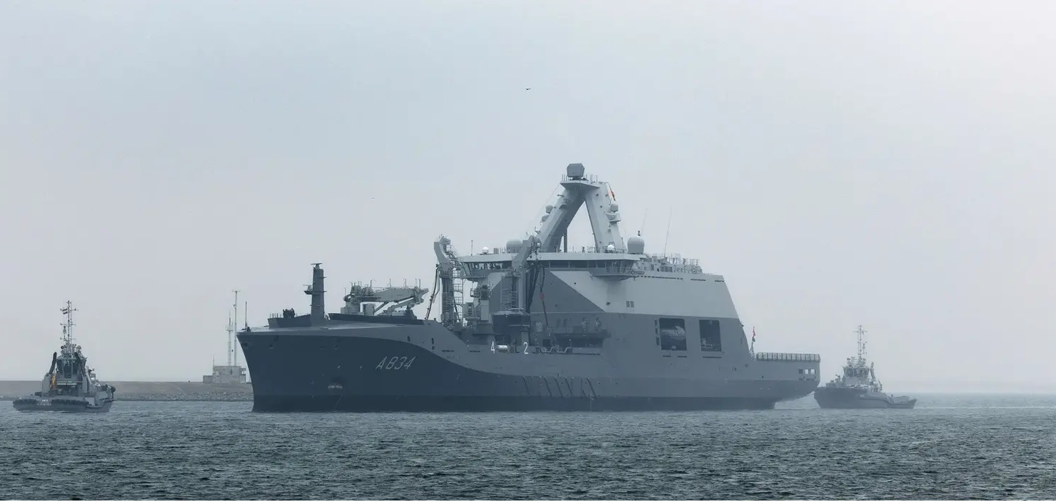 Damen Naval Hands Over New Combat Support Ship Den Helder to Royal Netherlands Navy
