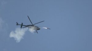 Raytheon Launches New Coyote LE SR Unmanned Aerial System from Helicopter