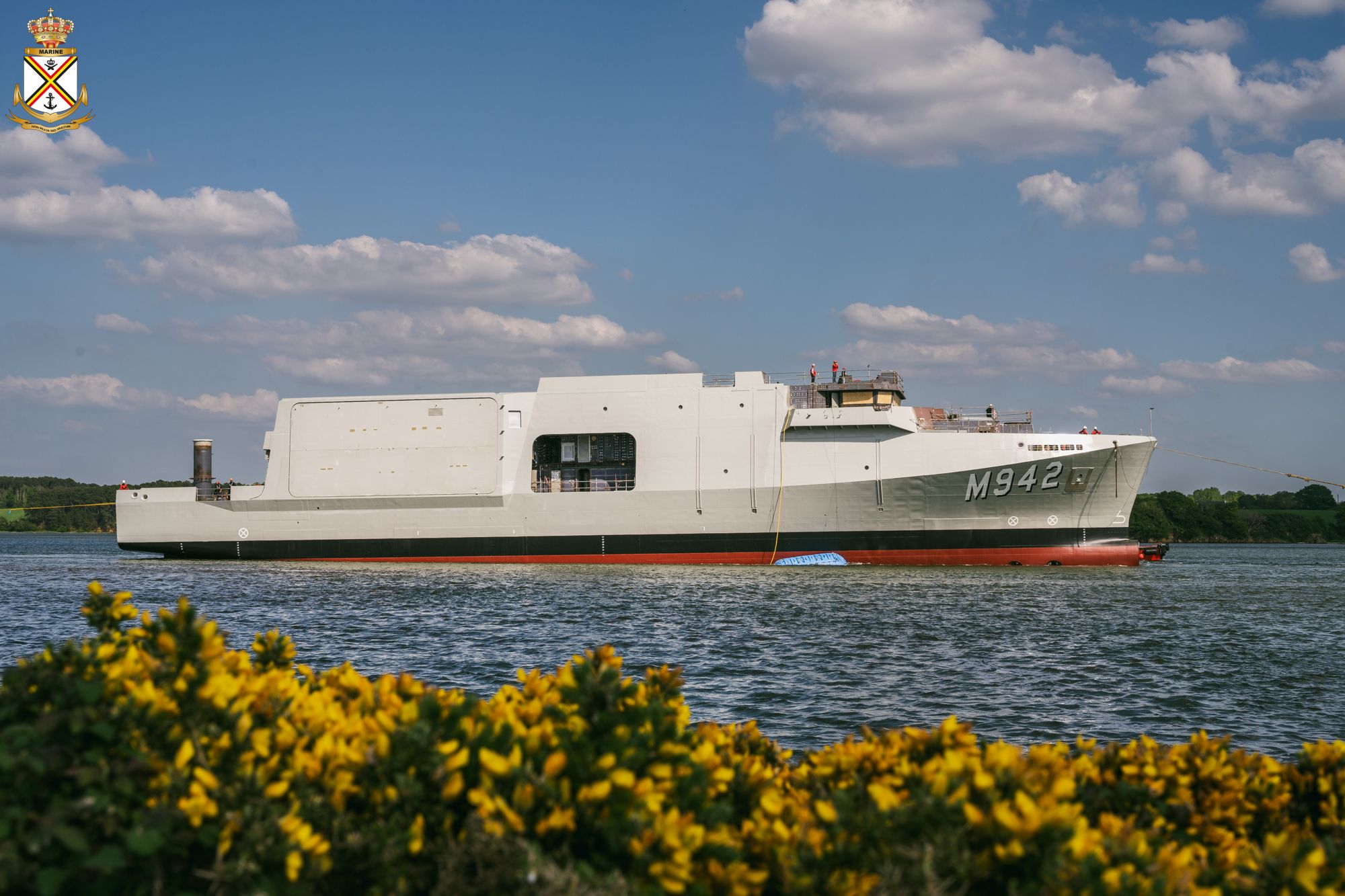 Belgium's BNS Brugge (M942): The Future of Mine Countermeasures Unveiled in Lorient