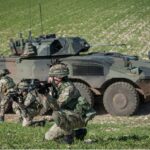 Italian Army Freccia IFV 8x8 infantry fighting vehicle