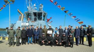 Damen Delivers New ASD Tug 3010 ICE to Lithuanian Navy
