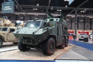 EM&E Group Unveils FEROX 6×6 Armoured Vehicle at FEINDEF 2025
