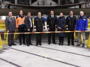 Keel Laying of Second Finnish Navy Pohjanmaa-class Corvette Celebrated at Rauma shipyard